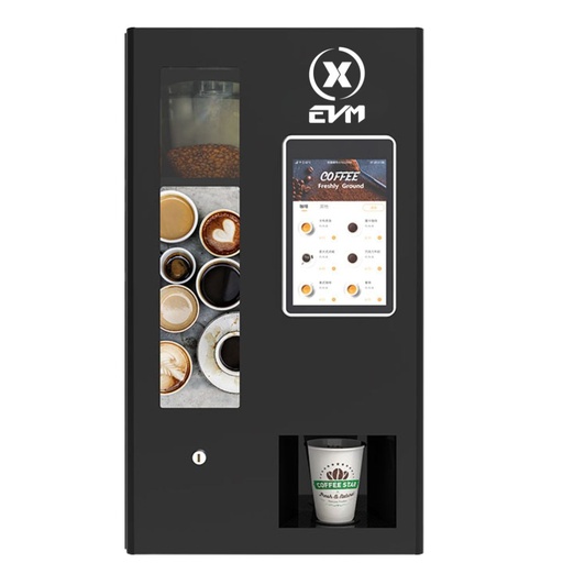 Mini máquina expendedora de café molido